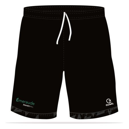 SHORT HOMME/FEMME TRAINING EVO PULSE Collection - AOZ-600TRH/F - EMERAUDE HANDBALL