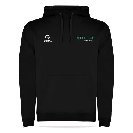 SWEAT CAPUCHE Enfant - R1067E - EMERAUDE HANDBALL