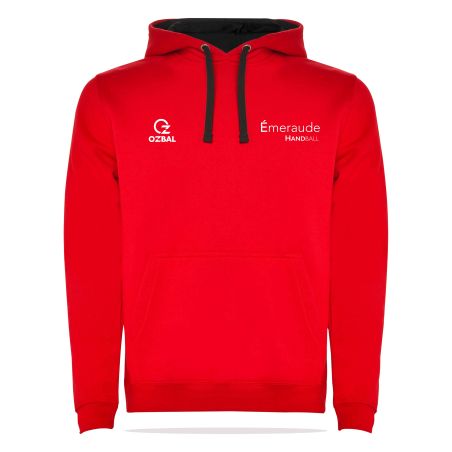 SWEAT CAPUCHE Enfant - R1067E - EMERAUDE HANDBALL