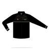 VESTE SURVÊTEMENT 1.2 Homme et Femme Design Pulse Noir - A513H/F - EMERAUDE HANDBALL