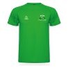 T-SHIRT ECHAUFFEMENT VERT - FEMME - R0423 - RC HENNEBONT BLAVET