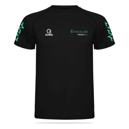 T-SHIRT HANDBALL ENFANT CLASSIC TONIC Collection Manches Courtes - RO425E - EMERAUDE HANDBALL