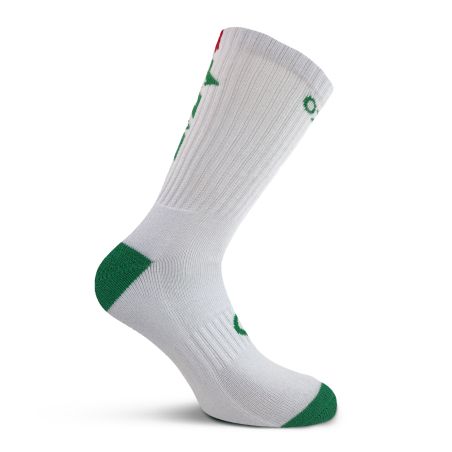 CHAUSSETTES MI-HAUTES OZBAL EVO PULSE – BLANC/VERT