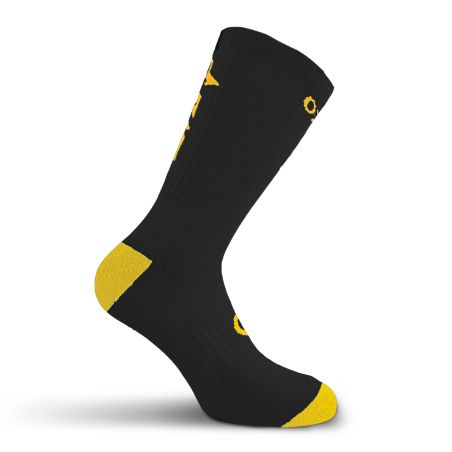 CHAUSSETTES MI-HAUTES OZBAL EVO PULSE – NOIR/JAUNE