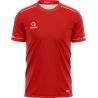 MAILLOT ECHAUFFEMENT ENFANT OZBAL EVO PULSE – Manches Courtes - ROUGE