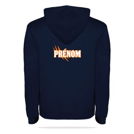 SWEAT CAPUCHE COTON Femme - R1068 - PUYMOYEN BASKET