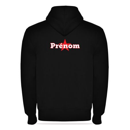 SWEAT ZIPPE CAPUCHE Coton Homme/Enfant - R6421H/E - HERBADILLA BASKET