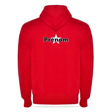 SWEAT ZIPPE CAPUCHE Coton Homme/Enfant - R6421H/E - HERBADILLA BASKET