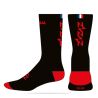 CHAUSSETTES BASKETBALL EVO PULSE Noir/Rouge - AKOZ-800MHP - HERBADILLA BASKET