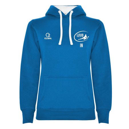 SWEAT A CAPUCHE COTON Femme - R1068 - LA ROCHE VOLLEYBALL