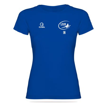T-SHIRT COTON 155g Femme - R6627 - LA ROCHE VOLLEYBALL