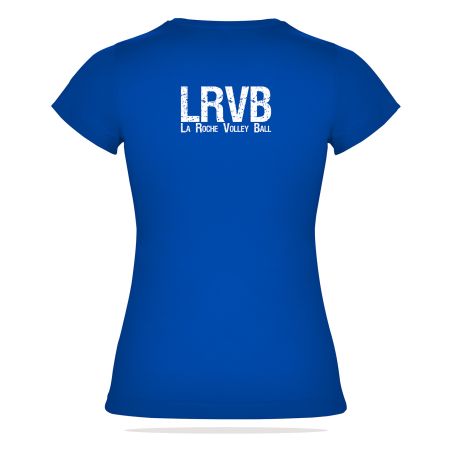 T-SHIRT COTON 155g Femme - R6627 - LA ROCHE VOLLEYBALL