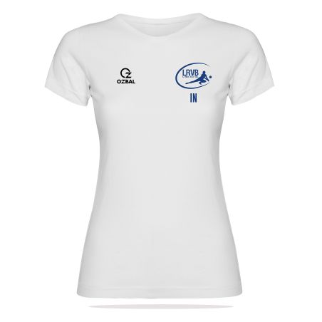T-SHIRT COTON 155g Femme - R6627 - LA ROCHE VOLLEYBALL