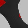 CHAUSSETTES BASKETBALL EVO PULSE Noir/Rouge - AKOZ-800MHP - HERBADILLA BASKET