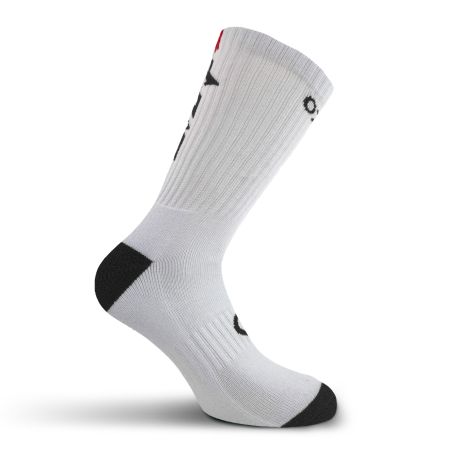 CHAUSSETTES BASKETBALL EVO PULSE Blanc/Noir - AKOZ-800MHP - HERBADILLA BASKET