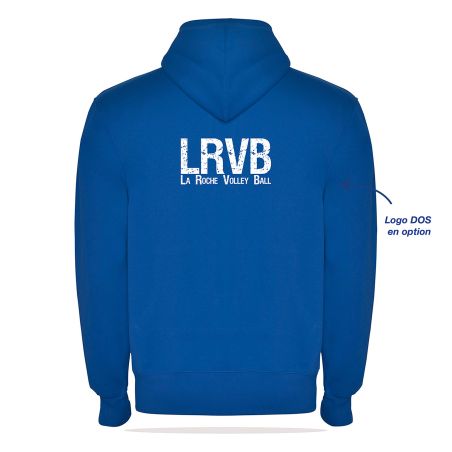 SWEAT ZIPPE CAPUCHE Adulte / Enfant - R6421H/E - LA ROCHE VOLLEYBALL