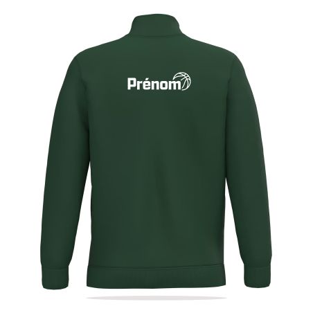 PULL ZIPPE CAPUCHE Adulte - K478 - BIGANOS BASKET