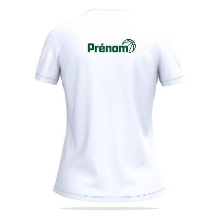 T-SHIRT COTON 145 Femme - K3026IC - BIGANOS BASKET