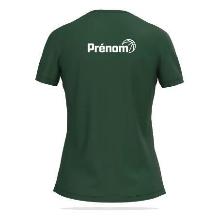 T-SHIRT COTON 145 Femme - K3026IC - BIGANOS BASKET