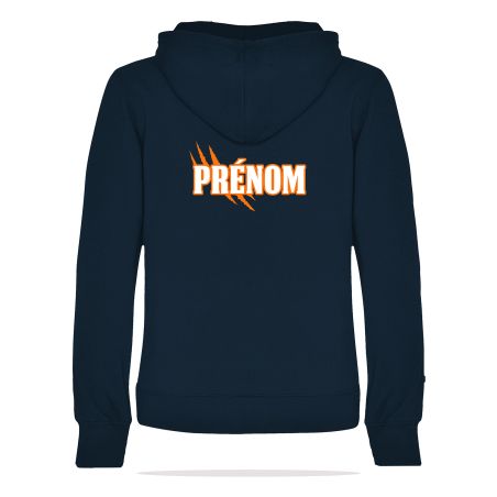SWEAT CAPUCHE COTON Femme - R1068 - PUYMOYEN BASKET
