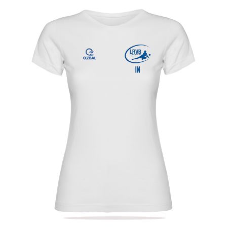 T-SHIRT COTON 155g Femme - R6627 - LA ROCHE VOLLEYBALL