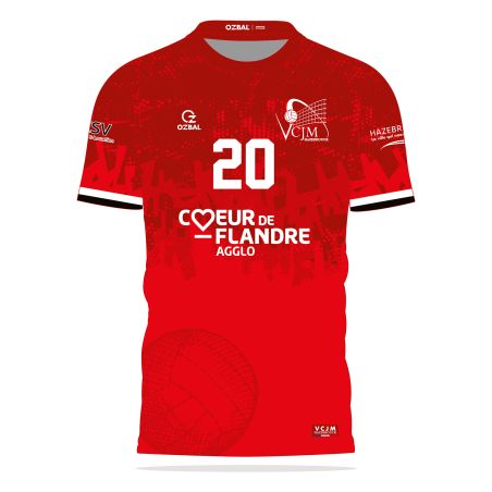 MAILLOT VOLLEYBALL PRIMO JOUEUR Homme / Enfant - BUOZ-700VH/E - HAZEBROUCK VOLLEYBALL