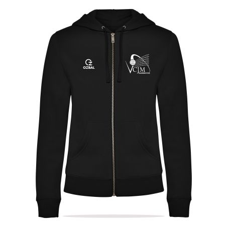 SWEAT ZIPPÉ CAPUCHE Femme - R6425 - HAZEBROUCK VOLLEYBALL