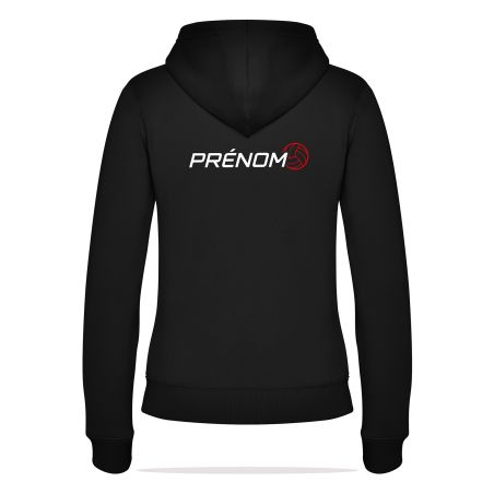 SWEAT ZIPPÉ CAPUCHE Femme - R6425 - HAZEBROUCK VOLLEYBALL