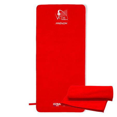 SERVIETTE SPORT EPONGE 60 x 145 - R7100G - HAZEBROUCK VOLLEYBALL