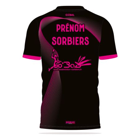 MAILLOT MATCH CLASSIC MC Courbes Homme / Enfant - AOZ-700SRH/E - SO'BAD42