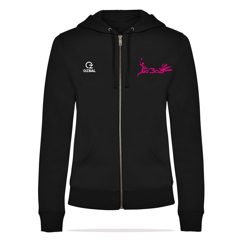 SWEAT ZIPPÉ CAPUCHE COTON Femme - R6425 - SO'BAD42