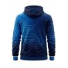 SWEAT ZIPPE POLYESTER CAPUCHE EVO FULL Print
