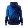 SWEAT ZIPPE POLYESTER CAPUCHE EVO FULL Print