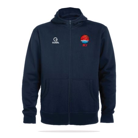 SWEAT ZIPPE CAPUCHE Homme / Enfant - R6421H/E - JOINVILLE BASKET