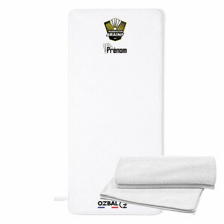 SERVIETTE SPORT EPONGE 60 x 145 - R7100G - BRAINS BADMINTON