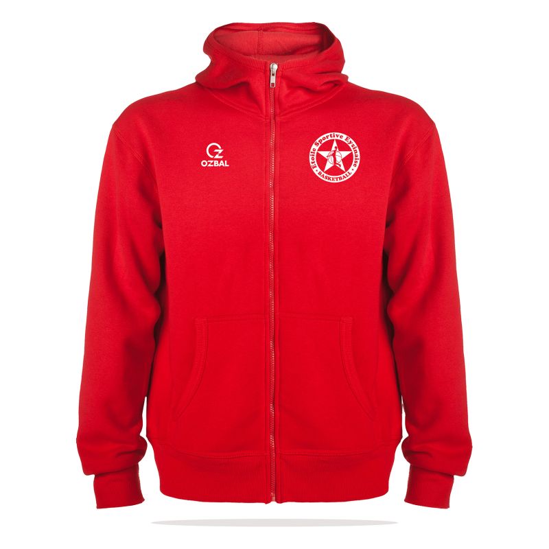 SWEAT ZIPPE CAPUCHE Adulte / Enfant - R6421H/E - ES EYSINAISE BASKET