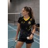 MAILLOT PRIMO PRINT MC Femme - BUOZ-700SRF - BRAINS BADMINTON