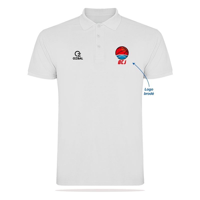 POLO COTON BRODÉ Homme/Enfant - R6638/E - JOINVILLE BASKET