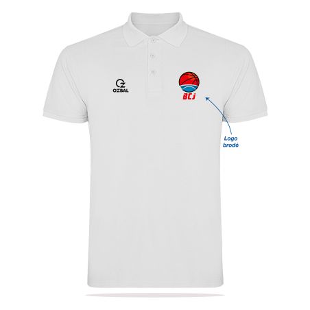 POLO COTON BRODÉ Homme/Enfant - R6638/E - JOINVILLE BASKET