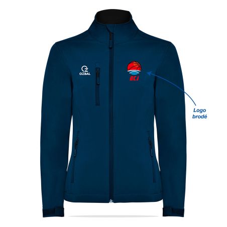 VESTE SOFTSHELL BRODÉEFemme - R6437 - JOINVILLE BASKET