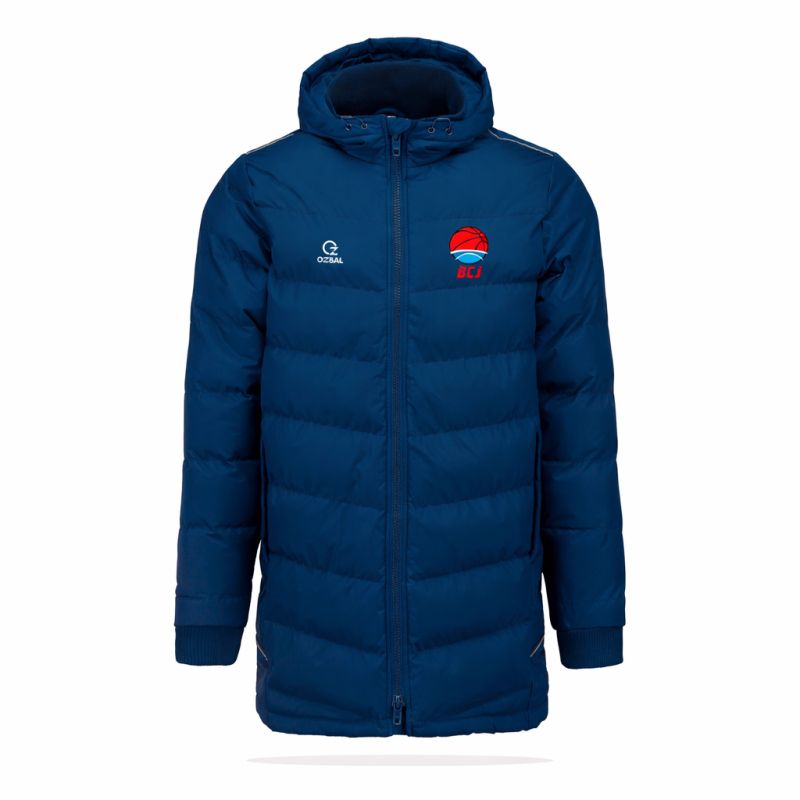 PARKA LONGUE DOUDOUNE BRODÉE Adulte - PA223 - JOINVILLE BASKET