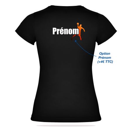 T-SHIRT COTON 155g FEMME - R6627 - HANDBALL JANZÉ