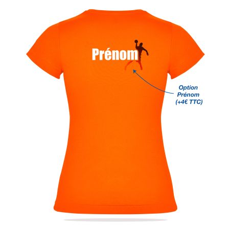 T-SHIRT COTON 155g FEMME - R6627 - HANDBALL JANZÉ