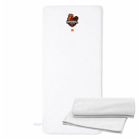 SERVIETTE SPORT EPONGE 60 x 145 - R7100G - HANDBALL JANZÉ