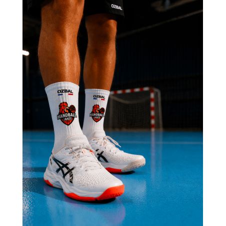 CHAUSSETTES MI-HAUTES HANDBALL CUSTOM Tissées et mi-hautes - HYOZ-800H - HANDBALL JANZÉ
