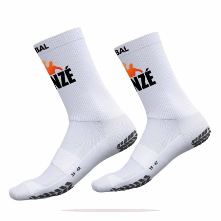 CHAUSSETTES HANDBALL AVEC GRIP MI-HAUTES ELITE Sublimées - PA094 - HANDBALL JANZÉ