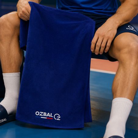 SERVIETTE SPORT EPONGE BRODÉE60 x 145 - R7100G - ISSY VOLLEY