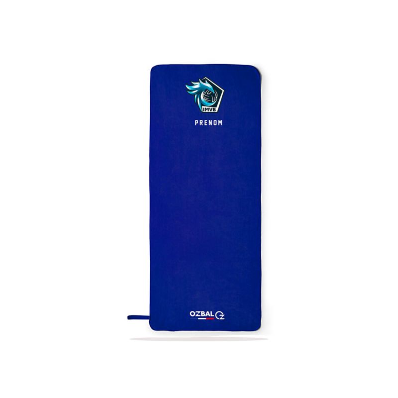 SERVIETTE SPORT EPONGE BRODÉE  38 x 68 - R7100P - ISSY VOLLEY