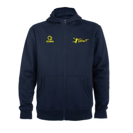 SWEAT ZIPPÉ CAPUCHE COTON BRODÉ Homme / Enfant - R6421H/E - HBC TALANT