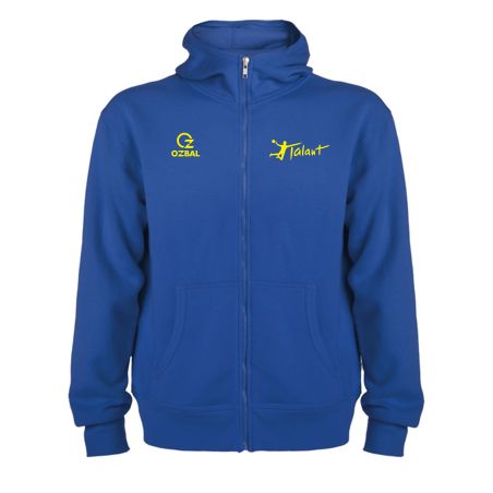 SWEAT ZIPPÉ CAPUCHE COTON BRODÉ Homme / Enfant - R6421H/E - HBC TALANT